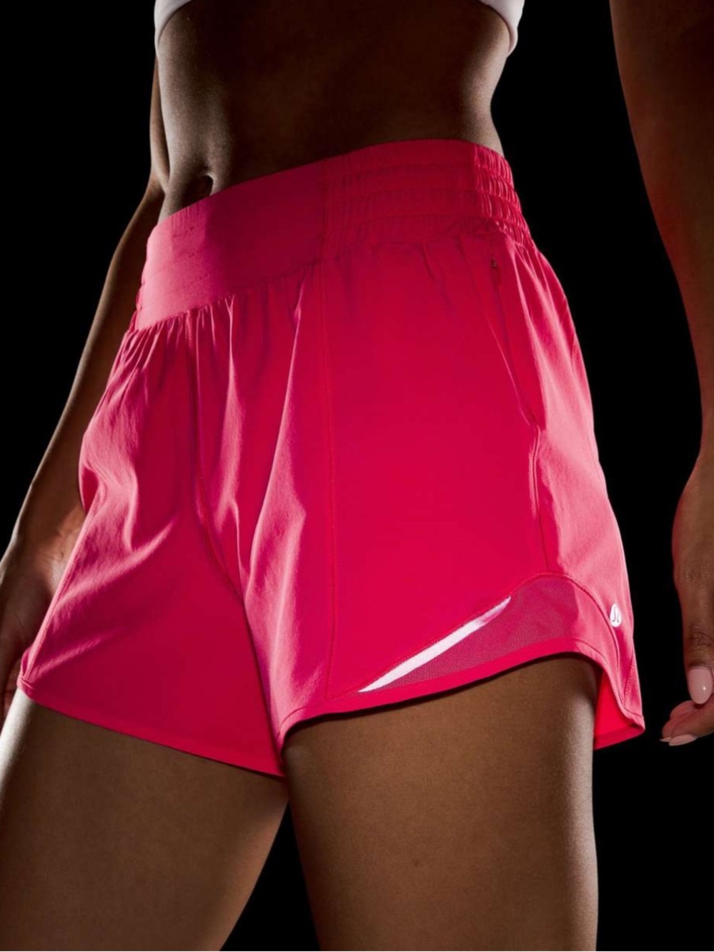 Lululemon Hotty Hot HR 4” Lined Short in Pink 🩷